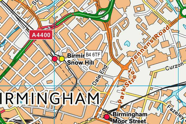 B4 6TF map - OS VectorMap District (Ordnance Survey) B4 6TF map - OS VectorMap District (Ordnance Survey)