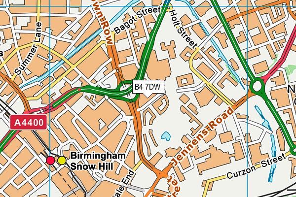 B4 7DW map - OS VectorMap District (Ordnance Survey) B4 7DW map - OS VectorMap District (Ordnance Survey)