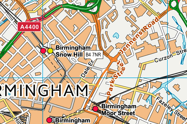 B4 7NR map - OS VectorMap District (Ordnance Survey) B4 7NR map - OS VectorMap District (Ordnance Survey)