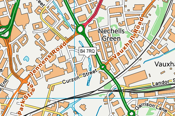 B4 7RQ map - OS VectorMap District (Ordnance Survey) B4 7RQ map - OS VectorMap District (Ordnance Survey)