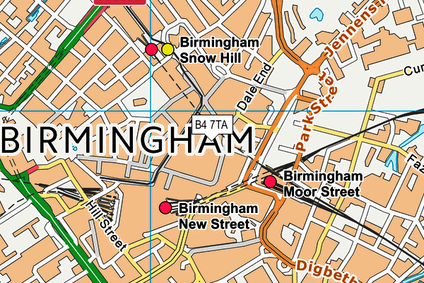 B4 7TA map - OS VectorMap District (Ordnance Survey) B4 7TA map - OS VectorMap District (Ordnance Survey)