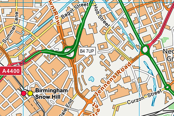 B4 7UP map - OS VectorMap District (Ordnance Survey) B4 7UP map - OS VectorMap District (Ordnance Survey)