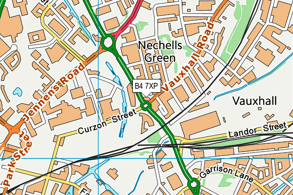 B4 7XP map - OS VectorMap District (Ordnance Survey) B4 7XP map - OS VectorMap District (Ordnance Survey)