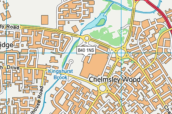 B40 1NS map - OS VectorMap District (Ordnance Survey) B40 1NS map - OS VectorMap District (Ordnance Survey)