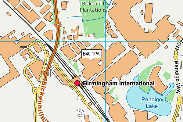 B40 1PA map - OS VectorMap District (Ordnance Survey) B40 1PA map - OS VectorMap District (Ordnance Survey)