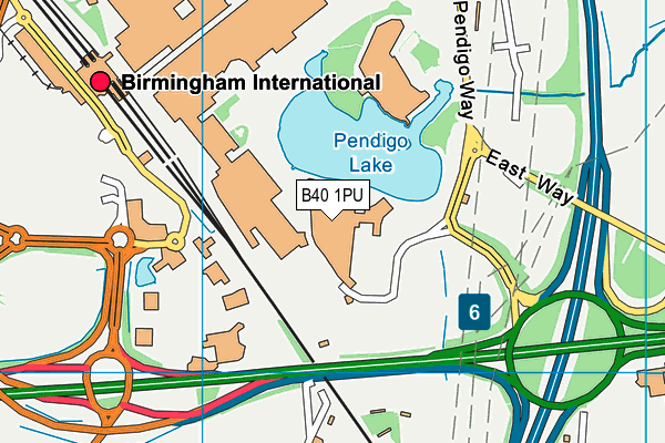 B40 1PU map - OS VectorMap District (Ordnance Survey) B40 1PU map - OS VectorMap District (Ordnance Survey)