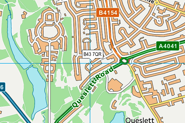 B43 7QR map - OS VectorMap District (Ordnance Survey) B43 7QR map - OS VectorMap District (Ordnance Survey)