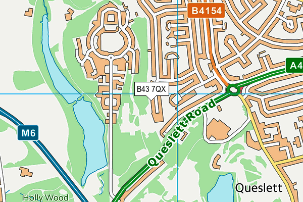 B43 7QX map - OS VectorMap District (Ordnance Survey) B43 7QX map - OS VectorMap District (Ordnance Survey)