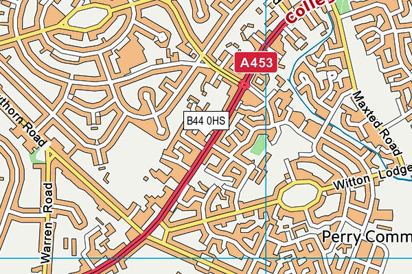 B44 0HS map - OS VectorMap District (Ordnance Survey) B44 0HS map - OS VectorMap District (Ordnance Survey)