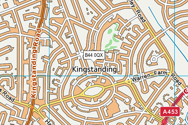 B44 0QX map - OS VectorMap District (Ordnance Survey) B44 0QX map - OS VectorMap District (Ordnance Survey)