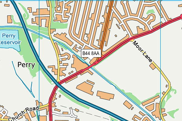 B44 8AA map - OS VectorMap District (Ordnance Survey) B44 8AA map - OS VectorMap District (Ordnance Survey)