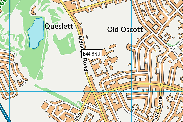 B44 8NU map - OS VectorMap District (Ordnance Survey) B44 8NU map - OS VectorMap District (Ordnance Survey)