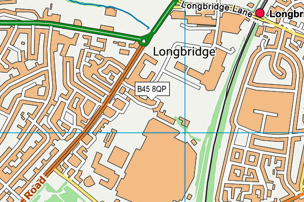 B45 8QP map - OS VectorMap District (Ordnance Survey) B45 8QP map - OS VectorMap District (Ordnance Survey)