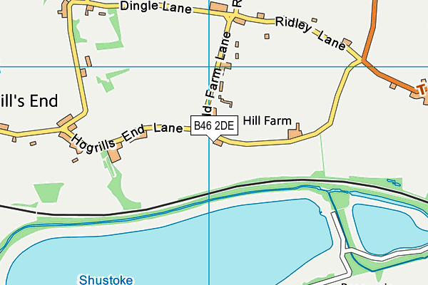 B46 2DE map - OS VectorMap District (Ordnance Survey) B46 2DE map - OS VectorMap District (Ordnance Survey)