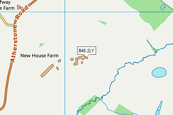 B46 2LY map - OS VectorMap District (Ordnance Survey) B46 2LY map - OS VectorMap District (Ordnance Survey)