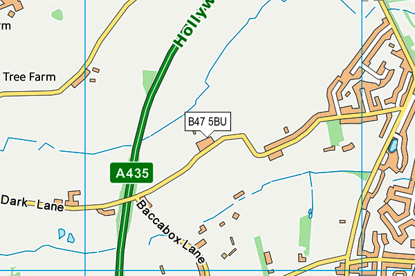 B47 5BU map - OS VectorMap District (Ordnance Survey) B47 5BU map - OS VectorMap District (Ordnance Survey)