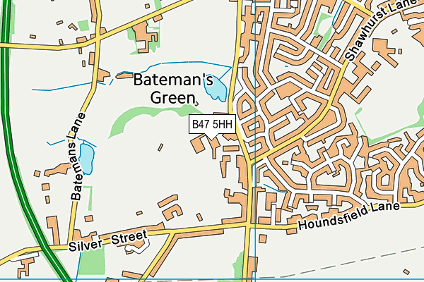 B47 5HH map - OS VectorMap District (Ordnance Survey) B47 5HH map - OS VectorMap District (Ordnance Survey)