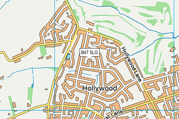 B47 5LG map - OS VectorMap District (Ordnance Survey) B47 5LG map - OS VectorMap District (Ordnance Survey)