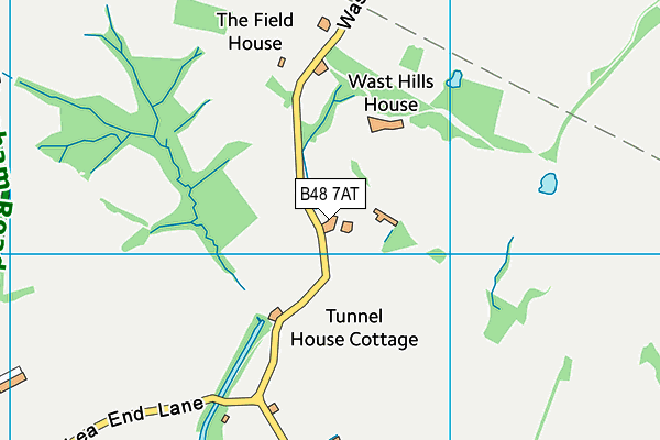 B48 7AT map - OS VectorMap District (Ordnance Survey) B48 7AT map - OS VectorMap District (Ordnance Survey)