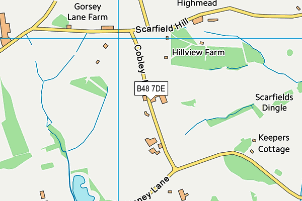 B48 7DE map - OS VectorMap District (Ordnance Survey) B48 7DE map - OS VectorMap District (Ordnance Survey)