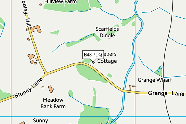 B48 7DQ map - OS VectorMap District (Ordnance Survey) B48 7DQ map - OS VectorMap District (Ordnance Survey)