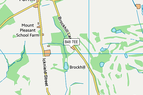 B48 7EE map - OS VectorMap District (Ordnance Survey) B48 7EE map - OS VectorMap District (Ordnance Survey)
