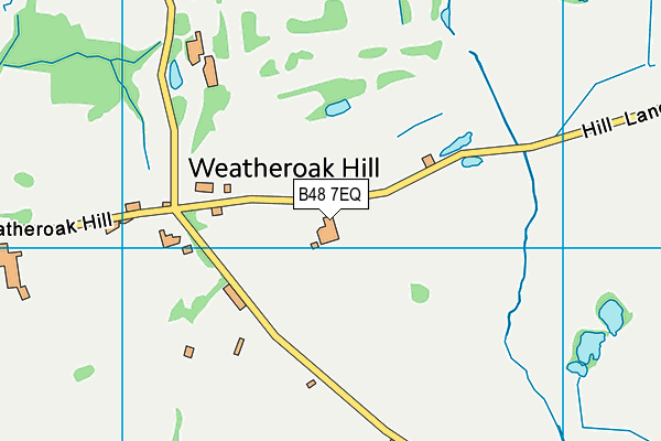 B48 7EQ map - OS VectorMap District (Ordnance Survey) B48 7EQ map - OS VectorMap District (Ordnance Survey)