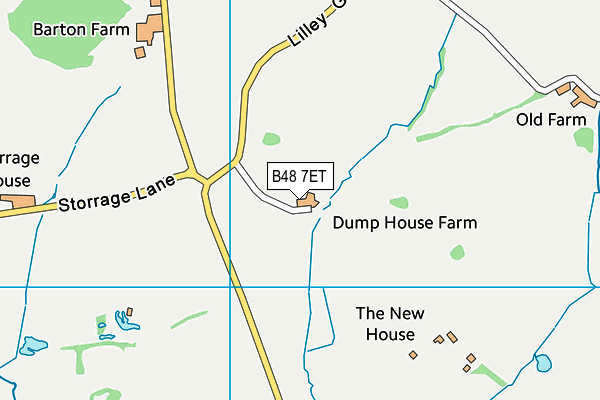 B48 7ET map - OS VectorMap District (Ordnance Survey) B48 7ET map - OS VectorMap District (Ordnance Survey)