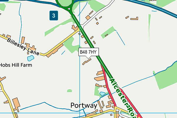 B48 7HY map - OS VectorMap District (Ordnance Survey) B48 7HY map - OS VectorMap District (Ordnance Survey)