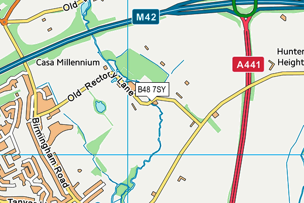 B48 7SY map - OS VectorMap District (Ordnance Survey) B48 7SY map - OS VectorMap District (Ordnance Survey)