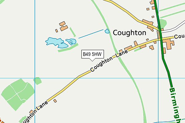 B49 5HW map - OS VectorMap District (Ordnance Survey) B49 5HW map - OS VectorMap District (Ordnance Survey)