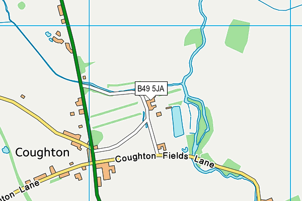 B49 5JA map - OS VectorMap District (Ordnance Survey) B49 5JA map - OS VectorMap District (Ordnance Survey)