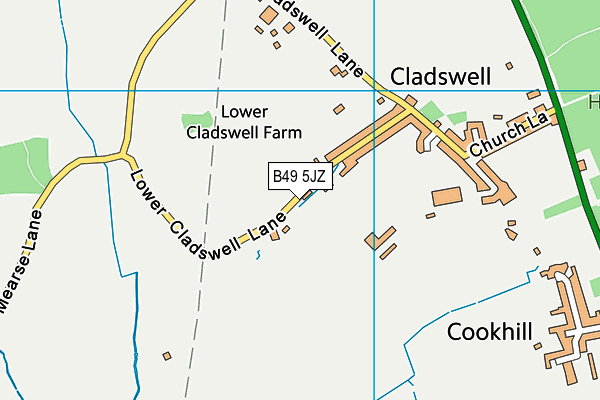 B49 5JZ map - OS VectorMap District (Ordnance Survey) B49 5JZ map - OS VectorMap District (Ordnance Survey)