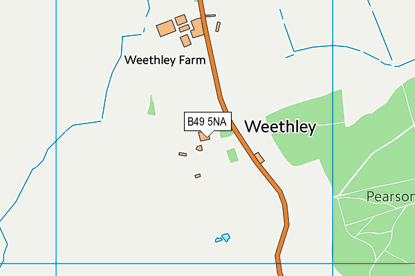B49 5NA map - OS VectorMap District (Ordnance Survey) B49 5NA map - OS VectorMap District (Ordnance Survey)