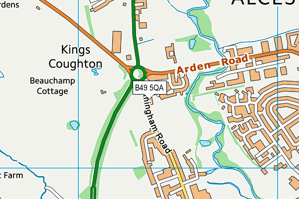 B49 5QA map - OS VectorMap District (Ordnance Survey) B49 5QA map - OS VectorMap District (Ordnance Survey)