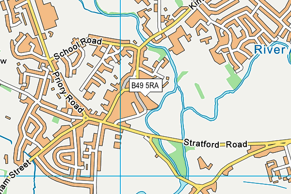 B49 5RA map - OS VectorMap District (Ordnance Survey) B49 5RA map - OS VectorMap District (Ordnance Survey)