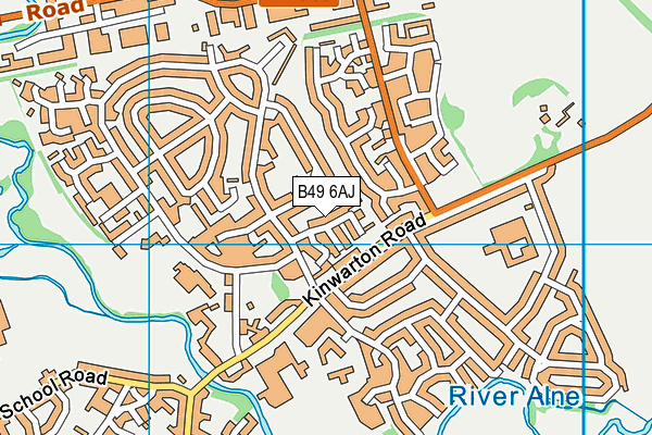B49 6AJ map - OS VectorMap District (Ordnance Survey) B49 6AJ map - OS VectorMap District (Ordnance Survey)