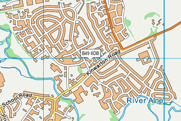 B49 6DB map - OS VectorMap District (Ordnance Survey) B49 6DB map - OS VectorMap District (Ordnance Survey)