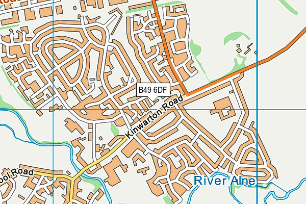 B49 6DF map - OS VectorMap District (Ordnance Survey) B49 6DF map - OS VectorMap District (Ordnance Survey)