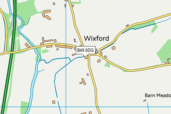 B49 6DG map - OS VectorMap District (Ordnance Survey) B49 6DG map - OS VectorMap District (Ordnance Survey)