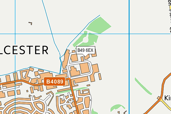 B49 6EX map - OS VectorMap District (Ordnance Survey) B49 6EX map - OS VectorMap District (Ordnance Survey)