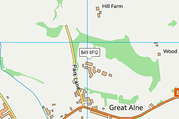 B49 6FQ map - OS VectorMap District (Ordnance Survey) B49 6FQ map - OS VectorMap District (Ordnance Survey)