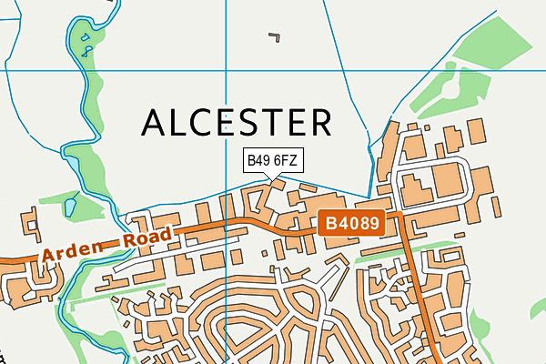 B49 6FZ map - OS VectorMap District (Ordnance Survey) B49 6FZ map - OS VectorMap District (Ordnance Survey)