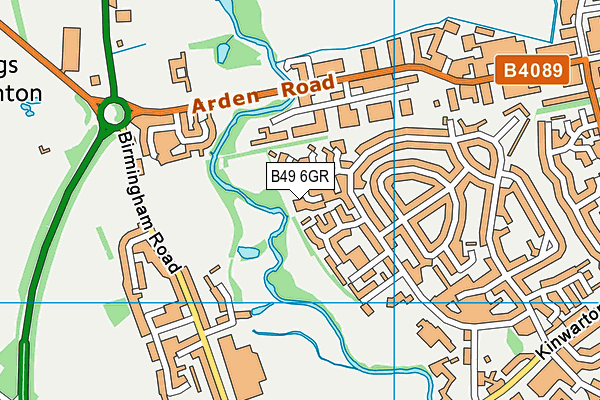 B49 6GR map - OS VectorMap District (Ordnance Survey) B49 6GR map - OS VectorMap District (Ordnance Survey)