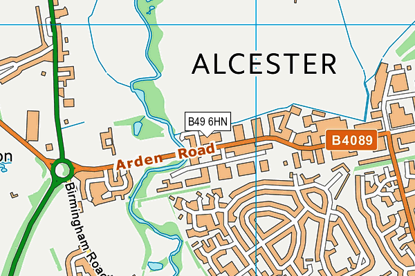 B49 6HN map - OS VectorMap District (Ordnance Survey) B49 6HN map - OS VectorMap District (Ordnance Survey)