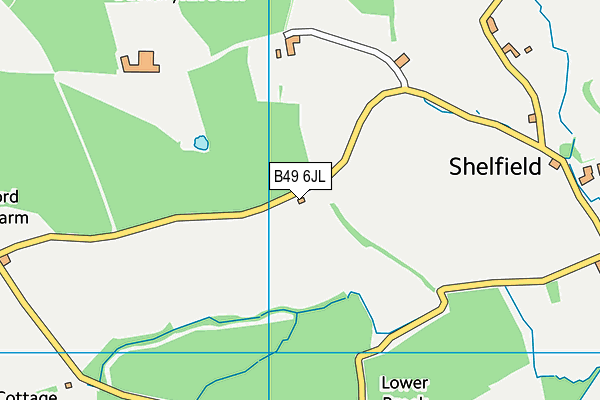B49 6JL map - OS VectorMap District (Ordnance Survey) B49 6JL map - OS VectorMap District (Ordnance Survey)
