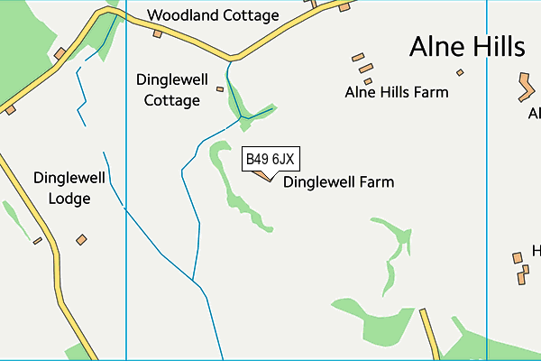 B49 6JX map - OS VectorMap District (Ordnance Survey) B49 6JX map - OS VectorMap District (Ordnance Survey)