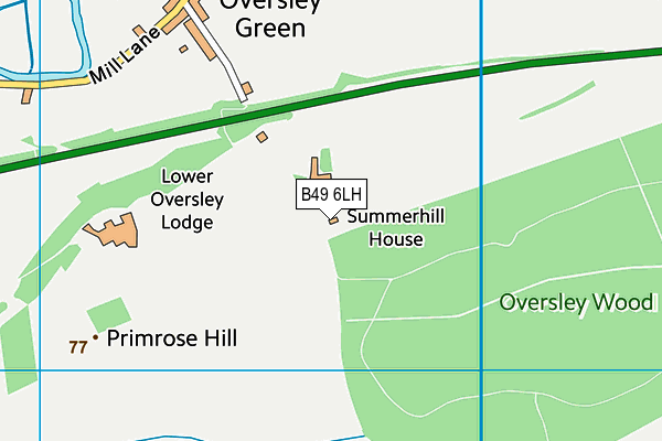 B49 6LH map - OS VectorMap District (Ordnance Survey) B49 6LH map - OS VectorMap District (Ordnance Survey)
