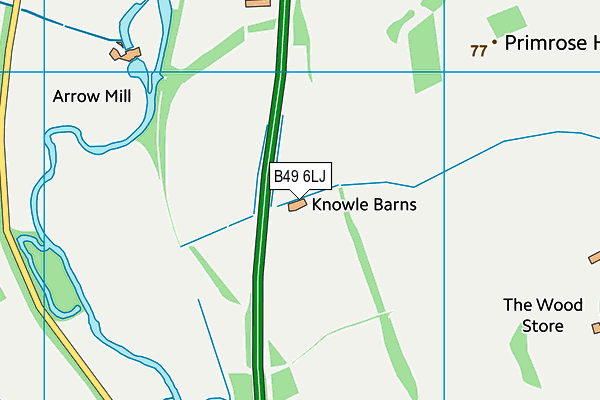 B49 6LJ map - OS VectorMap District (Ordnance Survey) B49 6LJ map - OS VectorMap District (Ordnance Survey)