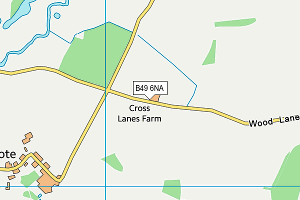 B49 6NA map - OS VectorMap District (Ordnance Survey) B49 6NA map - OS VectorMap District (Ordnance Survey)